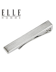[ELLE HOMME] 엘르옴므 넥타이핀-헤어라인 클립 실버