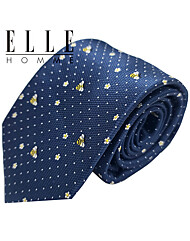 [ELLE HOMME] 엘르옴므 패션넥타이-범블비 네이비 8cm
