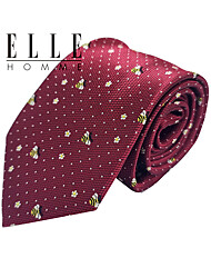 [ELLE HOMME] 엘르옴므 패션넥타이-범블비 와인 8cm