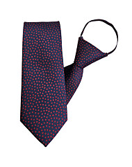 [ELLE HOMME] 엘르옴므 패션 자동/지퍼넥타이 아르메니아 네이비레드 7cm