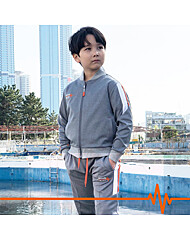 주니어 츄리닝 세트 이안 트랙 트레이닝 그레이 상하 져지 집업 세트 바지