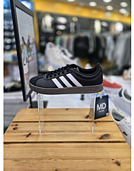 아디다스- 남녀공용 VL 코트 베이스 스니커즈 블랙 클라우드 ID3712