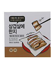 삼겹살에 한지 한장 30매입 DY02A061