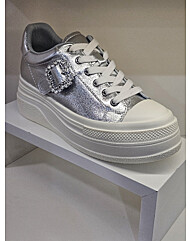 바바라 BBI607 데일리 큐빅 포인트 스니커즈