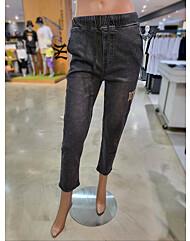 여전사이드 아이코닉 배기 데님 바지 JN3DPF742