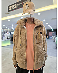 뽀글이 후드 집업  JM0TZU453