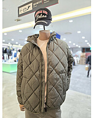 경량 퀼팅 볼패딩 후드 점퍼  JP4JPU262