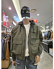 후드 탈부착 항공  점퍼  JQ1JPU203