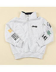 아이코닉 반넥 맨투맨 KN3TSU807 검정 멜란지화이트 2색상