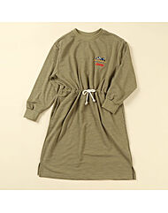 산자수 쭈리 원피스 KM1OPF802 보라 카키 2색상