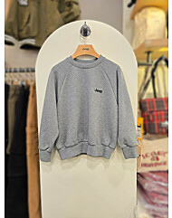 지프키즈 베이직 맨투맨 KQ1TSU802 3색상