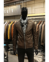 이태리직수입 오일워싱빈티지브라운 더블집업 양가죽라이더자켓 f-nljp52br