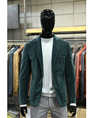 그린코튼벨벳 슬림핏면스판캐주얼자켓 d-acjk58gn