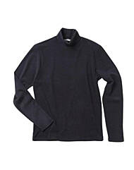 소프트스판져지 2COLOR 슬림핏 기모터틀넥티 d-atee57