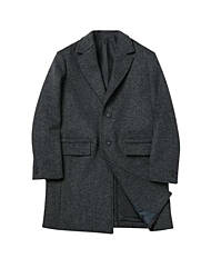 윈터체스터코트 2COLOR 울블랜드 레귤러싱글코트 d-acoat58