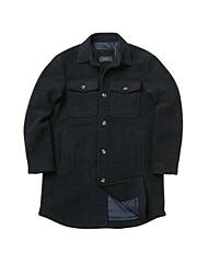 이태리직수입 롱오버셔츠디자인 울혼방캐주얼코트 f-acoat51na