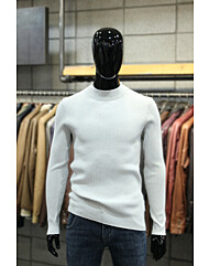 소프트터치니트 2COLOR 골지비스코스 모크넥니트 m-anit60