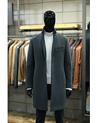 울블랜드 싱글캐주얼코트 d-acoat57bl