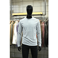 마이크로텍스처 4COLOR 면스판 라운드넥긴팔티 d-itee09
