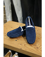 소가죽스웨이드 보트로퍼타입 네이비드라이빙슈즈 m-ifo06na