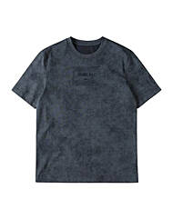 데일리캐주얼 빈티지네이비 로고반팔티 m-gtee16na