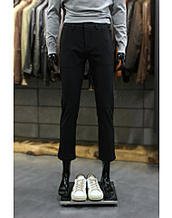 슬림스트레이트 프라다원단 기모밴딩 골프슬랙스 m-gcpt59bk