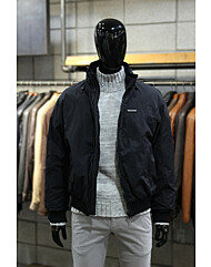 드랍숄더릴렉스핏 덕다운 하이넥블루종 m-qcjp53bk