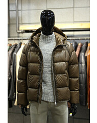 라이트웨이트다운 2COLOR 오리털후드푸퍼 m-qcjp57