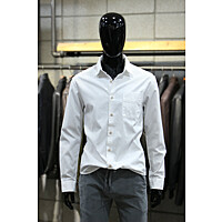 워시드화이트 캐주얼포켓셔츠 d-qcsh51wh