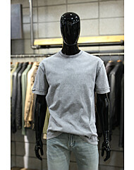 피그먼트워싱 릴렉스핏 빈티지그레이반팔티 m-rtee07gr