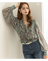 르니앤맥코이  크룹 블라우스ML09BL471