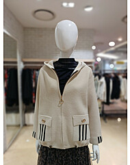 르니앤맥코이 이지 주버니 배색라인 후드집업MM12KJ010