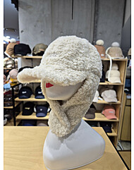 [캡텐]엘르 뽀글이 퍼피귀달이방한모(ELE6UCW005)