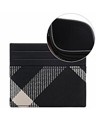 [명품] 25SS 남성 체크 카드지갑 8089782 BLACK CALICO 25S