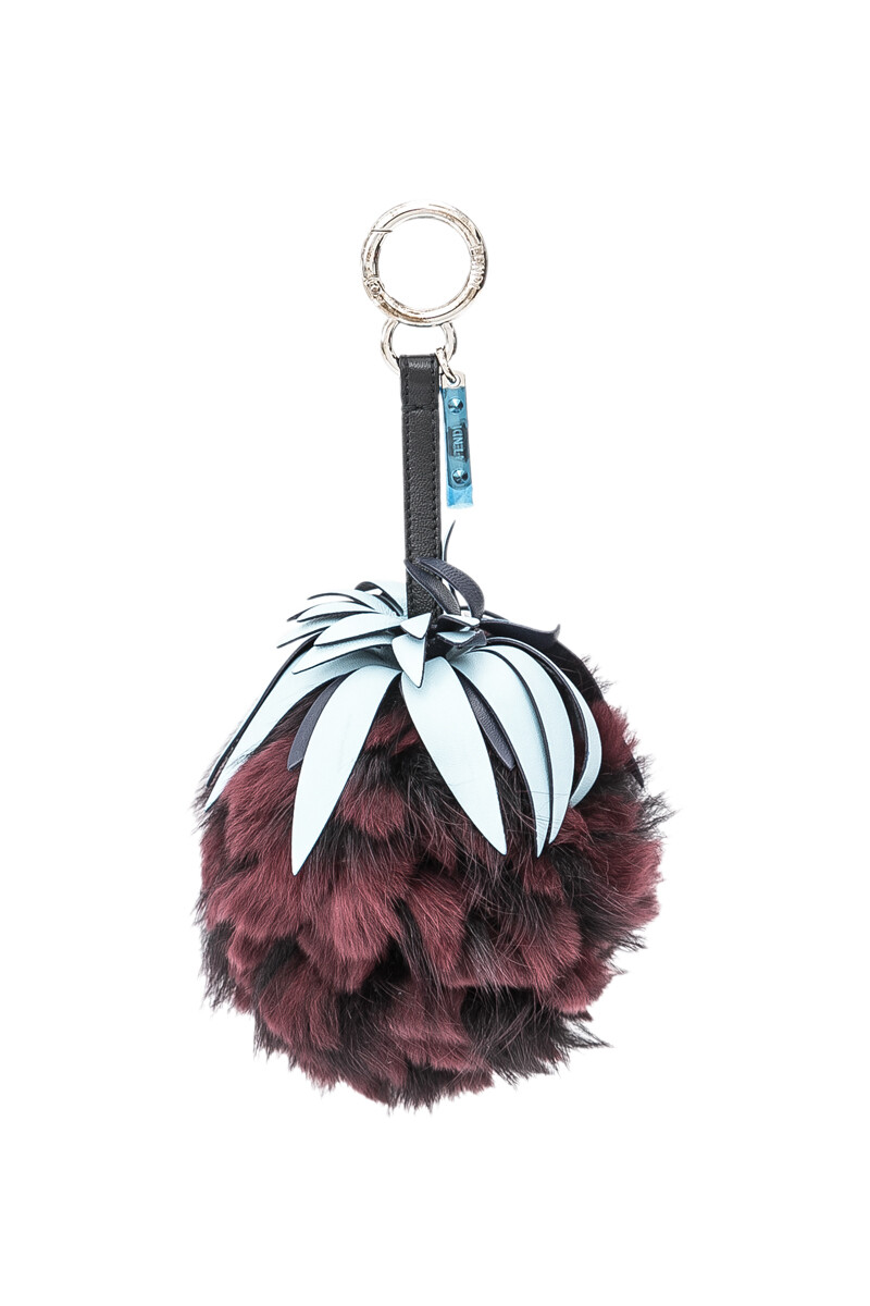 Fendi pineapple bag discount charm