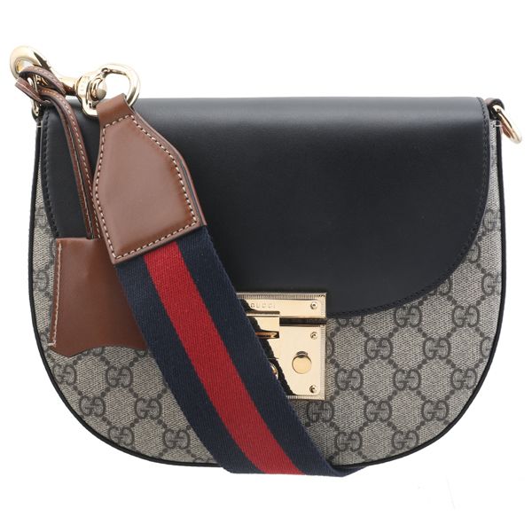 Gucci Padlock GG Supreme Shoulder Bag 453189 K6RCG 8982