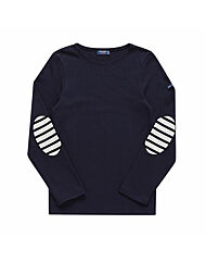[명품] 0844 NAVY ECRU NAVY 공용 긴팔티