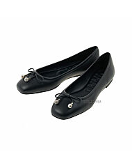 [명품] SS25 여성 옐메 플랫슈즈 ELME FLAT NAP BLACK