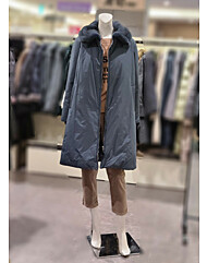 소고 밍크내피탈부착 구스패딩코트TI4FA16