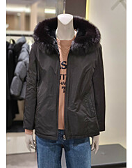 소고 안감토끼털 후드점퍼 AJ4QA01