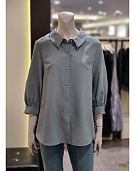 소고 카라넥 7부소매 블라우스TJ2BA06