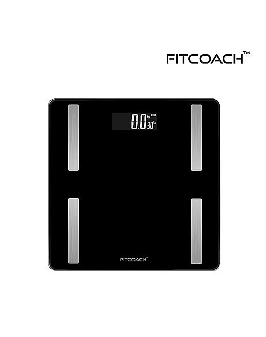 핏코치 BFSC15 블루투스 체지방 체중계 (블랙)