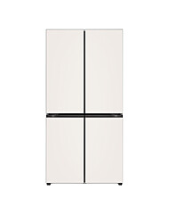 LG전자 디오스 AI 오브제컬렉션 냉장고 4도어 870L 미스트 베이지 H875GBB031