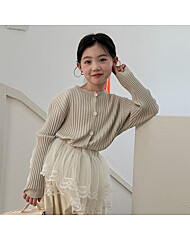 [예약발송] 모니 골지 니트 가디건 R13735