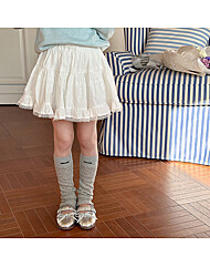 리아 플레어 레이스 스커트 R13686