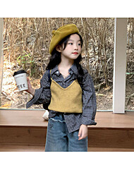 [예약발송] 트리쉬 체크 데일리 셔츠 R15237