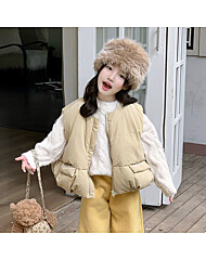 [예약발송] 에그 패딩 조끼 R15447
