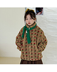 [예약발송] 레이프 집업 뽀글이 점퍼 R15491