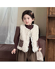 [예약발송] 플라워 포켓 뽀글이 조끼 R15583