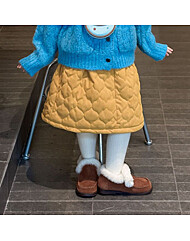 아이릴 퀼팅 스커트 R15772